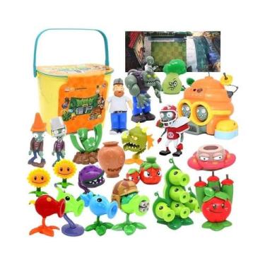 Imagem de Bonecos De Ação PLANTS VS ZOMBIES 2 Para Meninos, Conjunto Completo Em