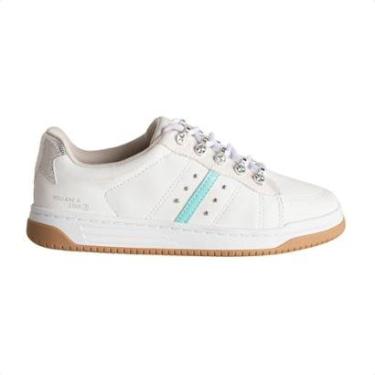 Imagem de Tênis Ramarim Feminino Casual Cano Curto Branco-Feminino