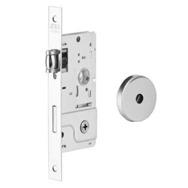 Imagem de Fechadura Tetra Rolete 800 Regulável Redonda Inox Stam