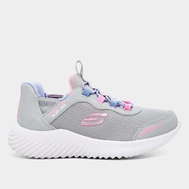 Imagem de Tênis Infantil Skechers Bounder Simple Cute Menina-Feminino