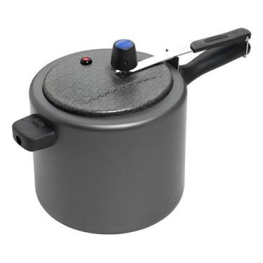 Imagem de Panela De Pressão 7 Litros Pressionella Ramos Antiaderente - ALUMINIO 