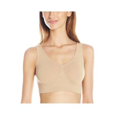 Imagem de Sutiã Sem Fio plus Size Com Efeito Push up Para Mulheres, 7 Cores, 6 T