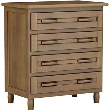 Imagem de Cômoda 4 Gavetas Madeira Maciça Móveis Cavazotto Imbuia