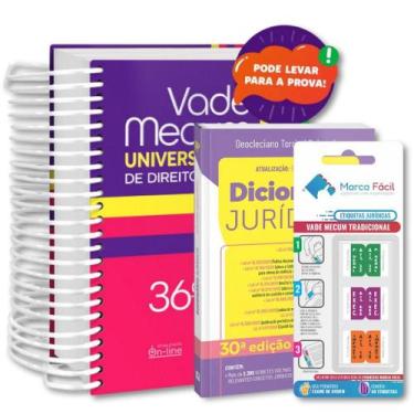 Imagem de Vade Mecum Universitário de Direito Rideel 36ª Edição 2026 + Dicionári