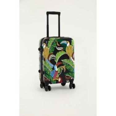 Imagem de Mala Farm Rígida P Tucanos com Folhagem P-Feminino