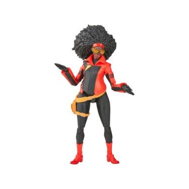 Imagem de Boneco Marvel Legends Jessica Drew Spider Man F3853 - Hasbro, Preto e 
