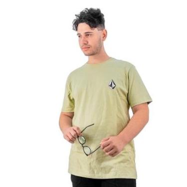 Imagem de Camiseta Volcom Iconic Masculino-Masculino