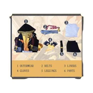 Imagem de Fantasia Unissex Honkai Star Rail Trailblazer Stelle Caelus, Uniforme 