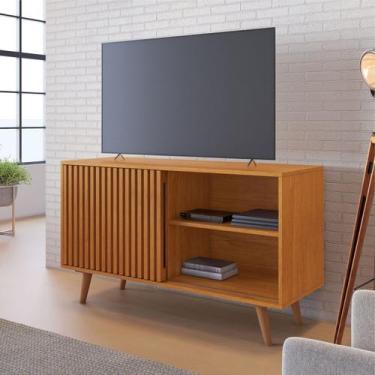 Imagem de Rack para TV até 43 Polegadas MDF 109cm Carinho Candian - JCM Móveis