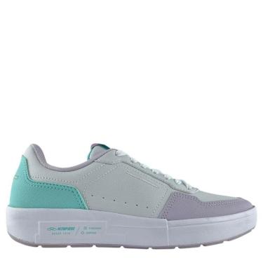 Imagem de Tênis Olympikus Feminino Versa Branco Roxo Baixo 43752263-Feminino