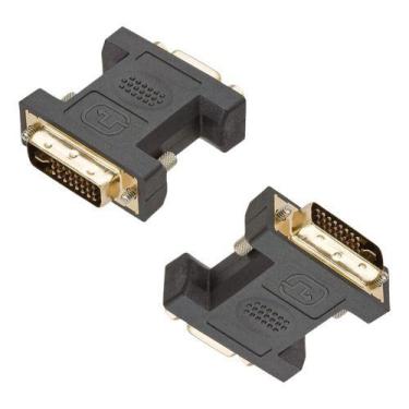 Imagem de Adaptador Dvi 24+5 Pinos Macho P/ Vga - Tebera  Sb