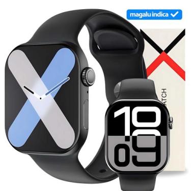 Imagem de Lançamento 2025 Microwear W10 PRO Smartwatch X 47mm  NFC  Tela Curva A