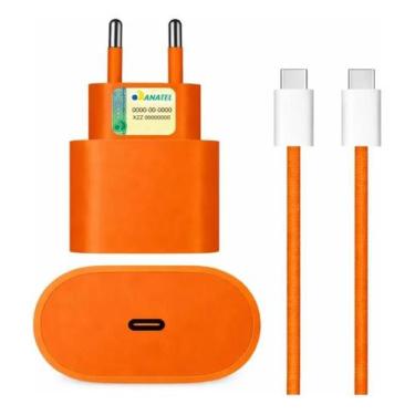 Imagem de Carregador Turbo 40w Com Cabo Compatível Iphone 15 16 17 Pro Max Laran