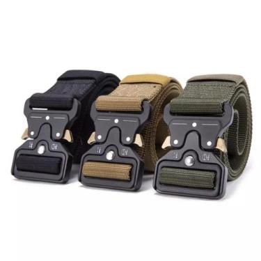 Imagem de Kit 3 cinto tático cargo engate rápido ajustável 3,8cm - QRV