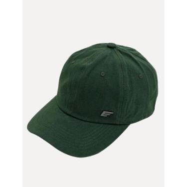 Imagem de Boné Ellus Masculino Metal Logo Verde Escuro-Masculino