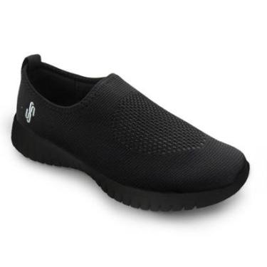 Imagem de Tênis Feminino Usaflex Slip-On Conforto Tricot AE2208-Feminino
