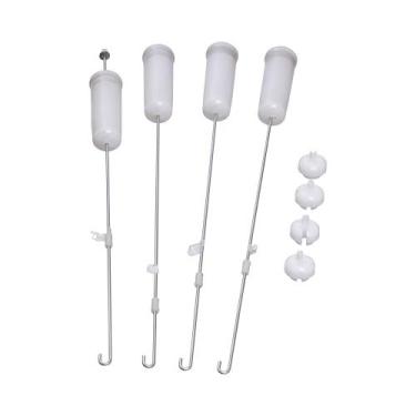 Imagem de Kit Vareta de Suspensão para Máquina de Lavar - W10807957 - Brastemp, 