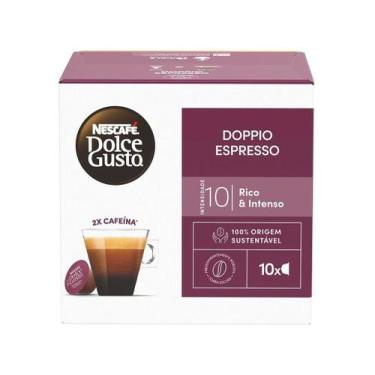 Imagem de Cápsula de Café Nescafé Dolce Gusto Doppio Espresso 10 Cápsulas, 10 Cá