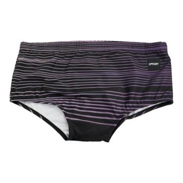 Imagem de Sunga Masculina Oakley Sunset Iridium Swim Trunk, Blackout, P