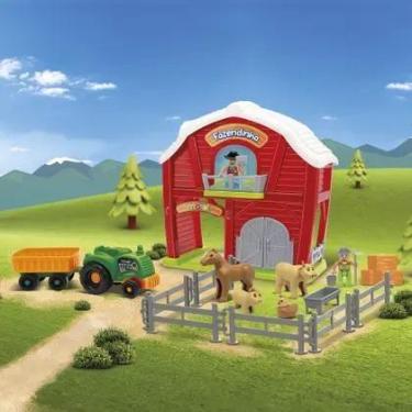 Imagem de Brinquedo Educativo Fazendinha 21Pçs 4080 - Maral