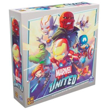 Imagem de Marvel United Jogo de Tabuleiro Galápagos Jogo Cooperativo