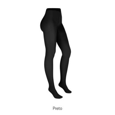 Imagem de Meia Calça Fio 20 Clássica Modelo Europeu Trifil, Preto