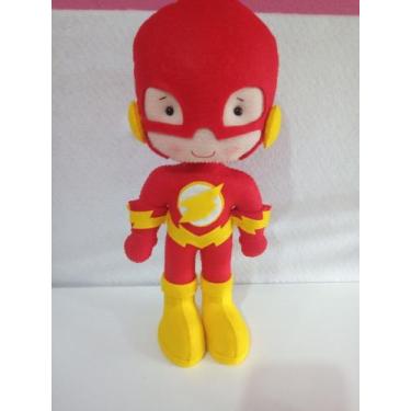 Imagem de Boneco em feltro Flash Brinquedo Artesanal - DMD