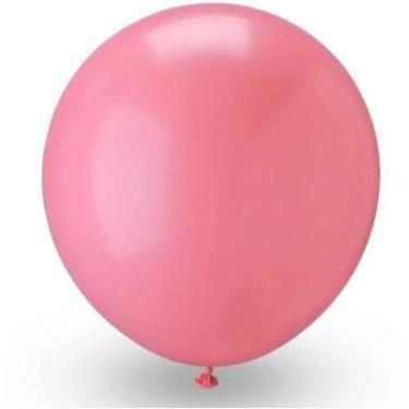 Imagem de BALÃO LISO REDONDO - PIC PIC Nº 09 - ROSA BLUSH - Pacote com 50 unidad