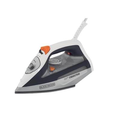 Imagem de Ferro de passar roupa á vapor black decker anti-gotejamento max steam 