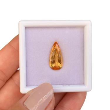 Imagem de Topázio Imperial Laranja Gota 4,99ct - SP GEMAS