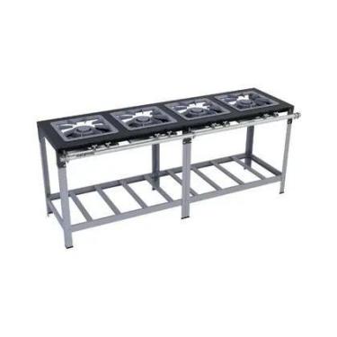 Imagem de Fogao m14 stori premium 04 bocas duplas 40x40, p7 linha- metalmaq