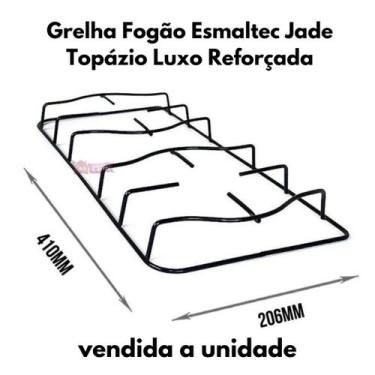 Imagem de Grelha Fogão Esmaltec Jade Topazio Luxo Reforçada 4 Bocas Lateral Unid
