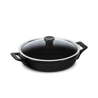 Imagem de Frigideira Clear com Alça 28 cm 2,5 L Preto Ceraflame