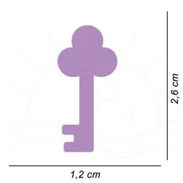 Imagem de Furador Artesanal Toke e Crie - Gigante 1,5"", CHAVE