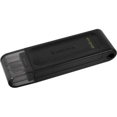 Imagem de Pen drive kingston datatraveler 70 usb-c dt70, 64GB