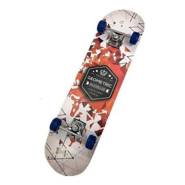 Imagem de Skate Street Semi Pro Montado Completo Iniciante Lixa 60kg - Fimports,
