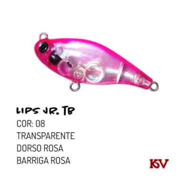 Imagem de Isca Artificial Lips Jr Tb da KV Nado Twitch Bait 5,8cm, 8