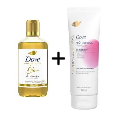 Imagem de Kit Dove Óleo de Banho + Loção Pró-Retinol
