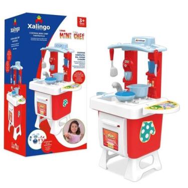 Imagem de Cozinha Infantil Mini Chef Fantastica com Forno - Xalingo - Xalingo Br