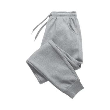 Imagem de Calças De Moletom Casuais Para Homens, Estilo Esportivo, Para Academia