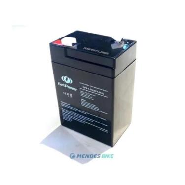 Imagem de Bateria 6 volts 4,5 ah Moto Elétrica Carro Brinquedos Bandeirante 6v X