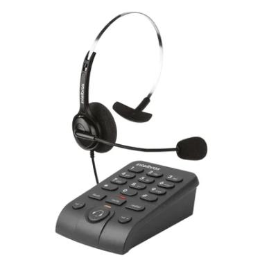 Imagem de Telefone Headset Intelbras HSB40, Ajustável, Atendimento Automático Telemarketing, RJ9 - HSB 40