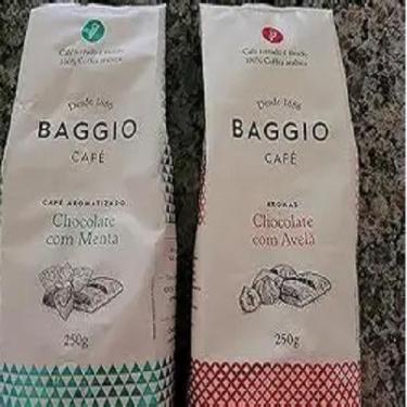 Imagem de Café Moído Baggio-2 Pacotes 500g-Chocolate com Menta-Chocolate com Ave