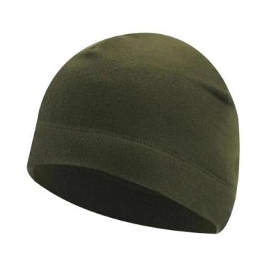 Imagem de Gorro De Ciclismo Masculino De Inverno Quente Em Fleece Polar, À Prova