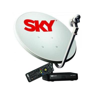 Imagem de Antena Sky Kit Pre Pago Hd 60Cm Sh01