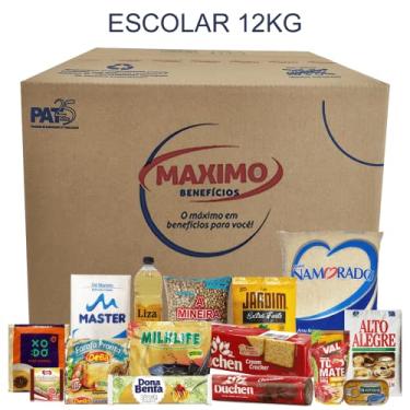 Imagem de Cesta Básica Escolar Maximo Benefícios 12kg