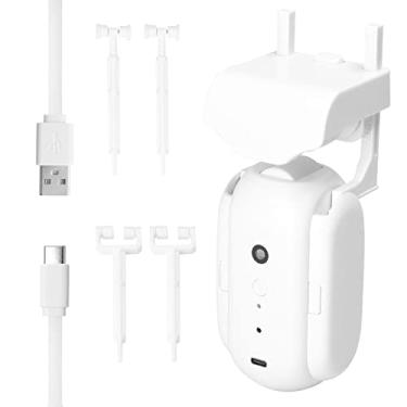 Imagem de Kiboule 1 peça Tuya Smart Curtain Motor BT Interruptor de Controle de Voz Cortina Elétrica Robô APP Controle Timer Setup Compatível com Alexa Google Home para Roman Rod