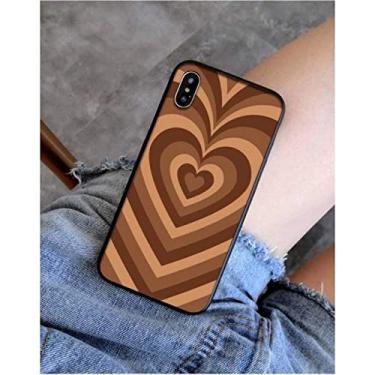 Imagem de Capa de telefone Latte Matcha Coffee Love Heart para iphone 13 11 12 Mini Pro Max X XS MAX 6 6s 7 8 Plus 5 5S 5SE XR SE2020,A9,Para iPhone 12 Mini