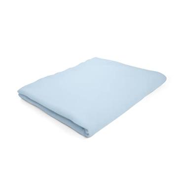 Imagem de Papi Lençol De Berço Desmontável Mami Bichus Liso Azul 1.0Mx80Cm E 5Cm