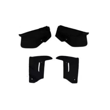 Imagem de Kit aba do tanque e tampa lateral XR 200 preto